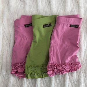 Matilda Jane Shorties (3 pair) size 8.